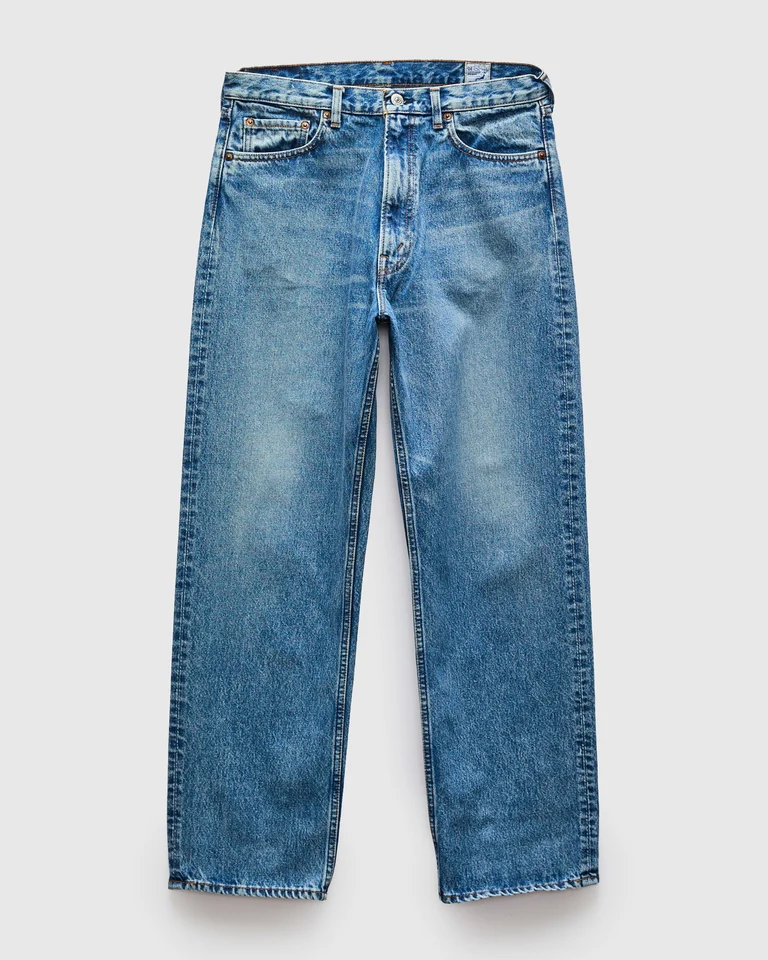 Pale blue orSlow 101 Used Wash jeans